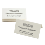 Welcome Card