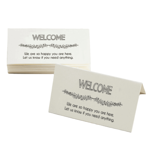 Welcome Card